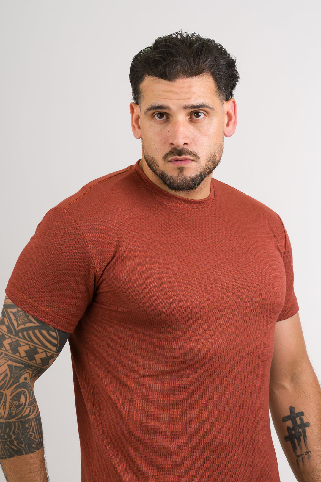 T-Shirt Text NW Terracota