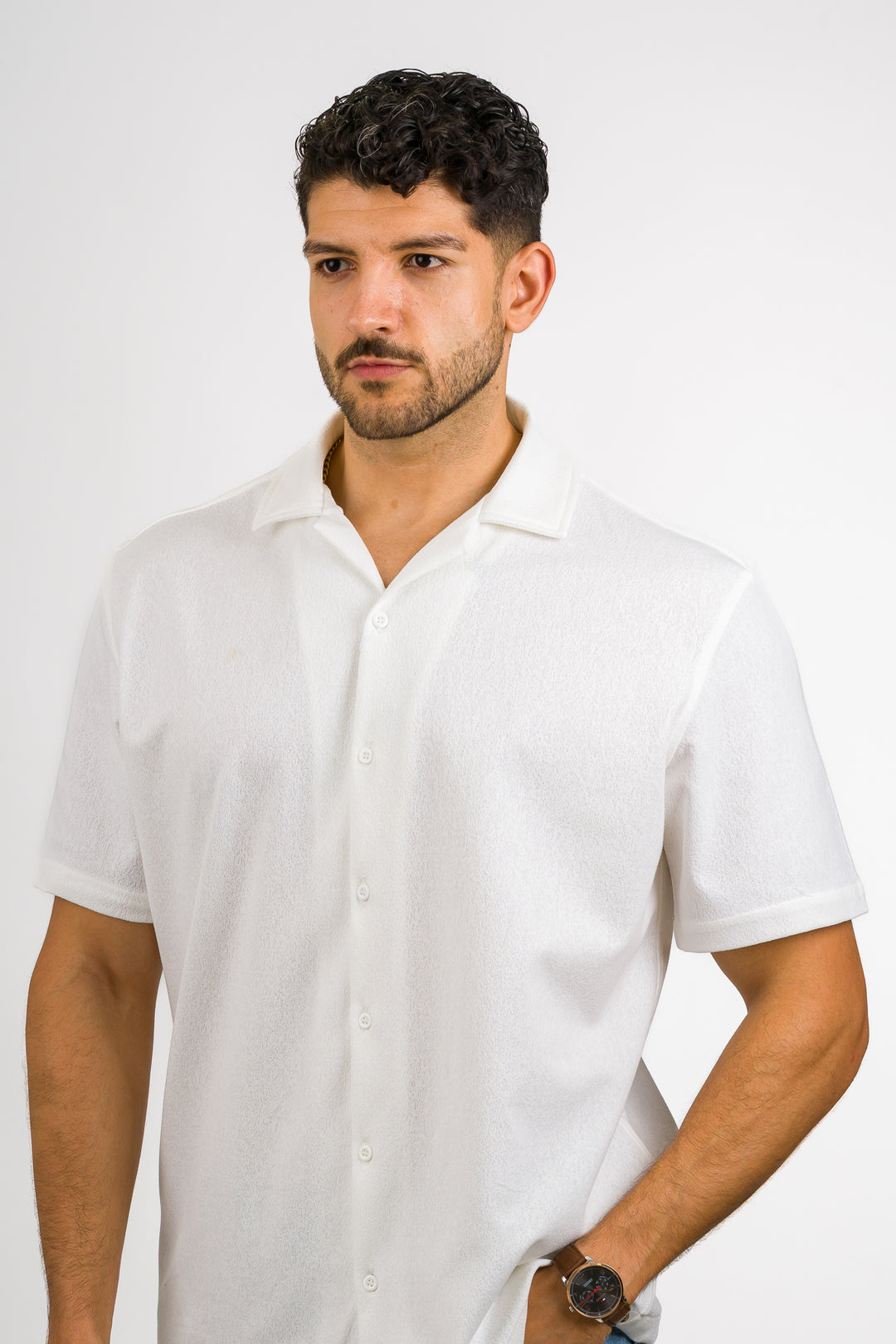 Camisa Text VT Blanco