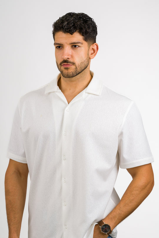 Camisa Text VT Blanco