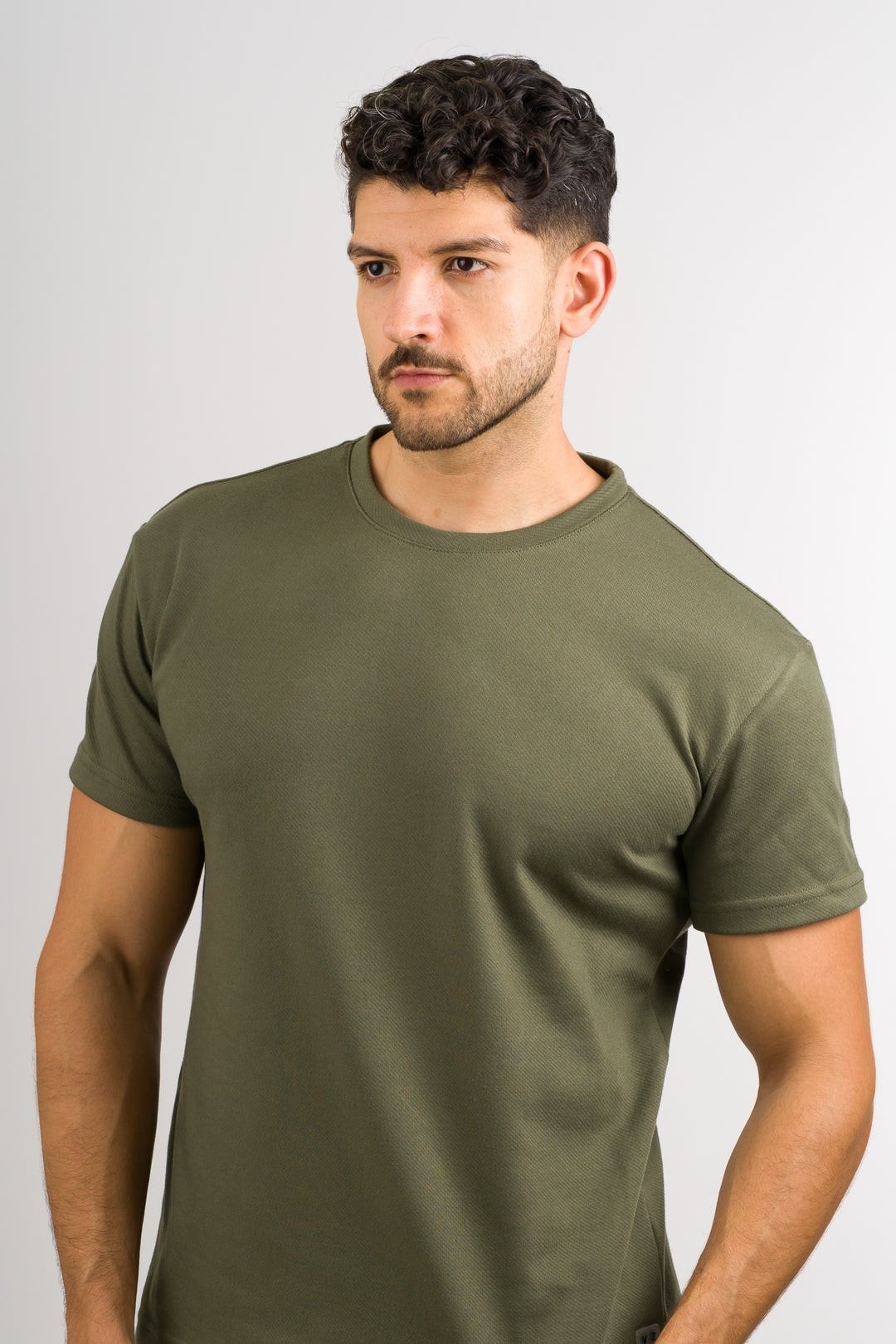 T-Shirt Text FZ Verde Musgo