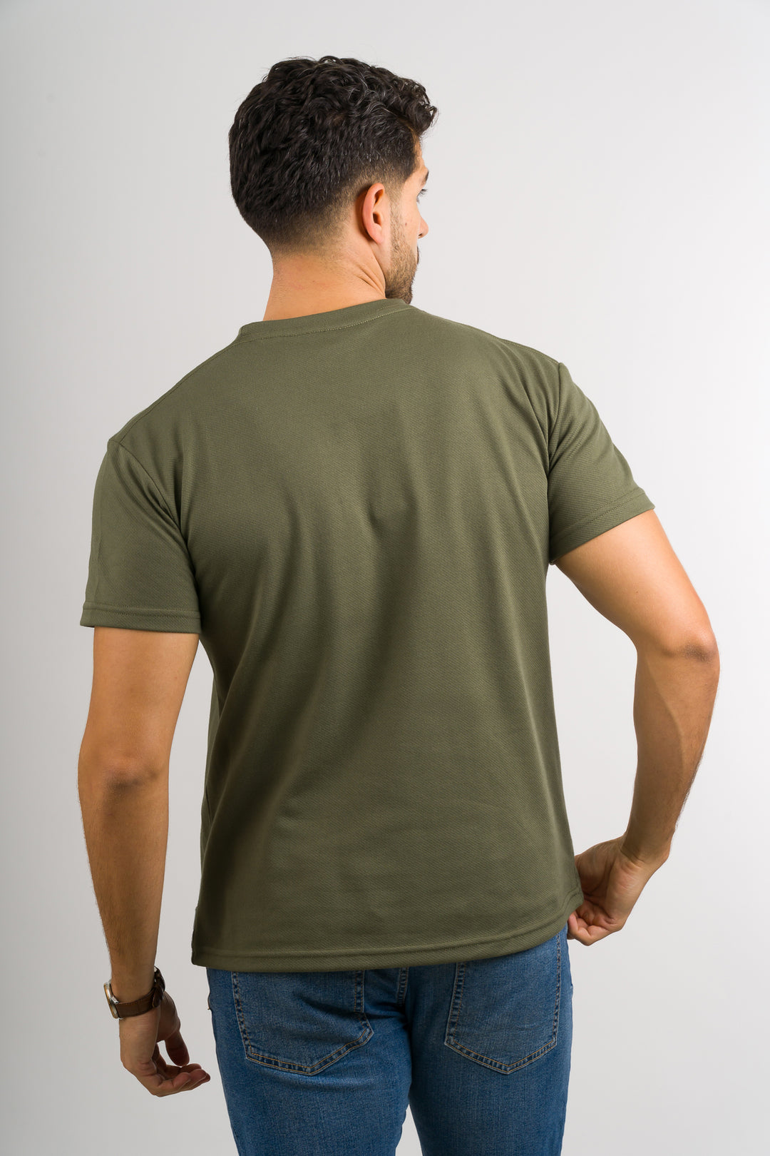 T-Shirt Text FZ Verde Musgo