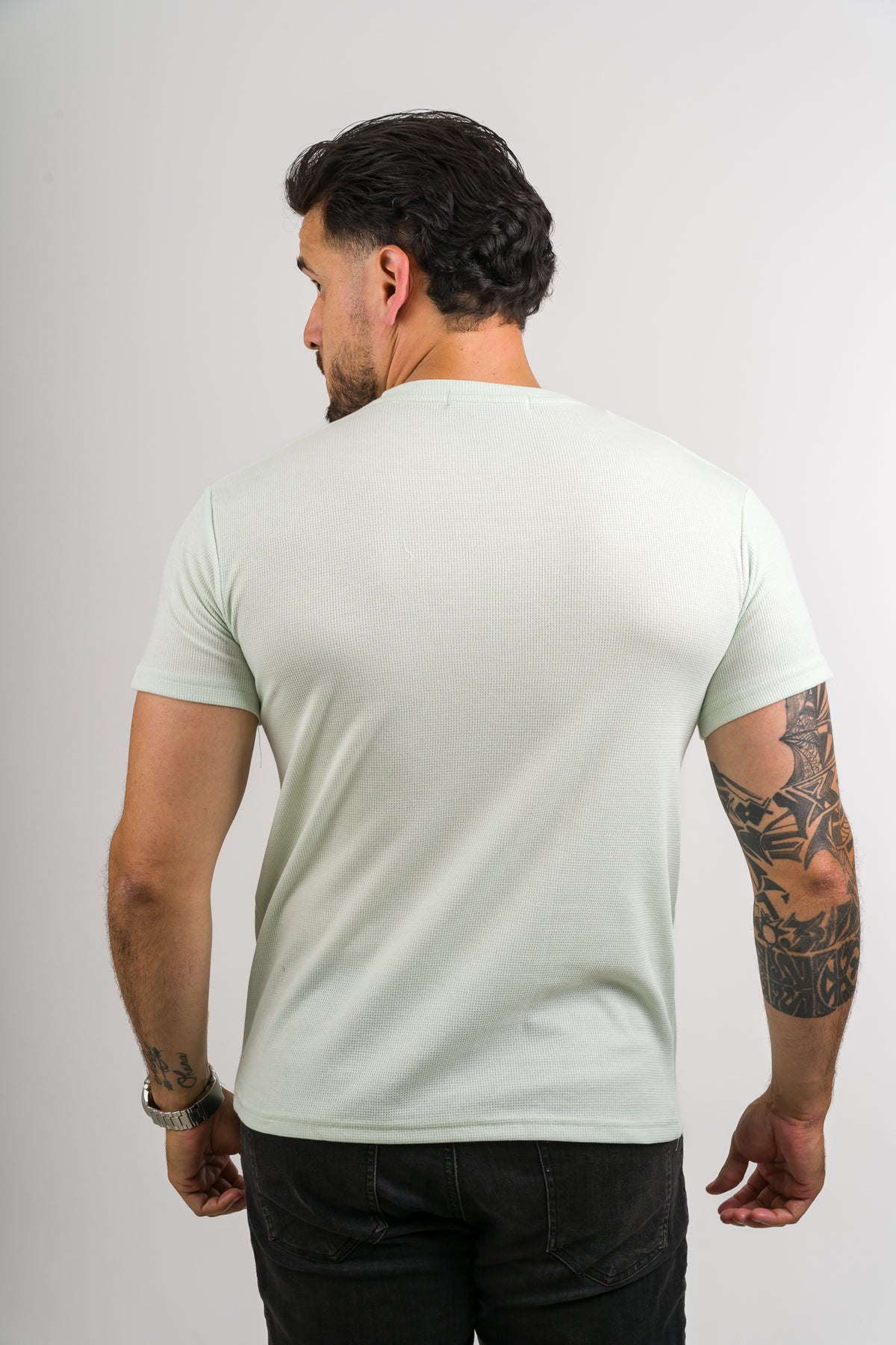 T-Shirt Text M Verde Light - Voszmen