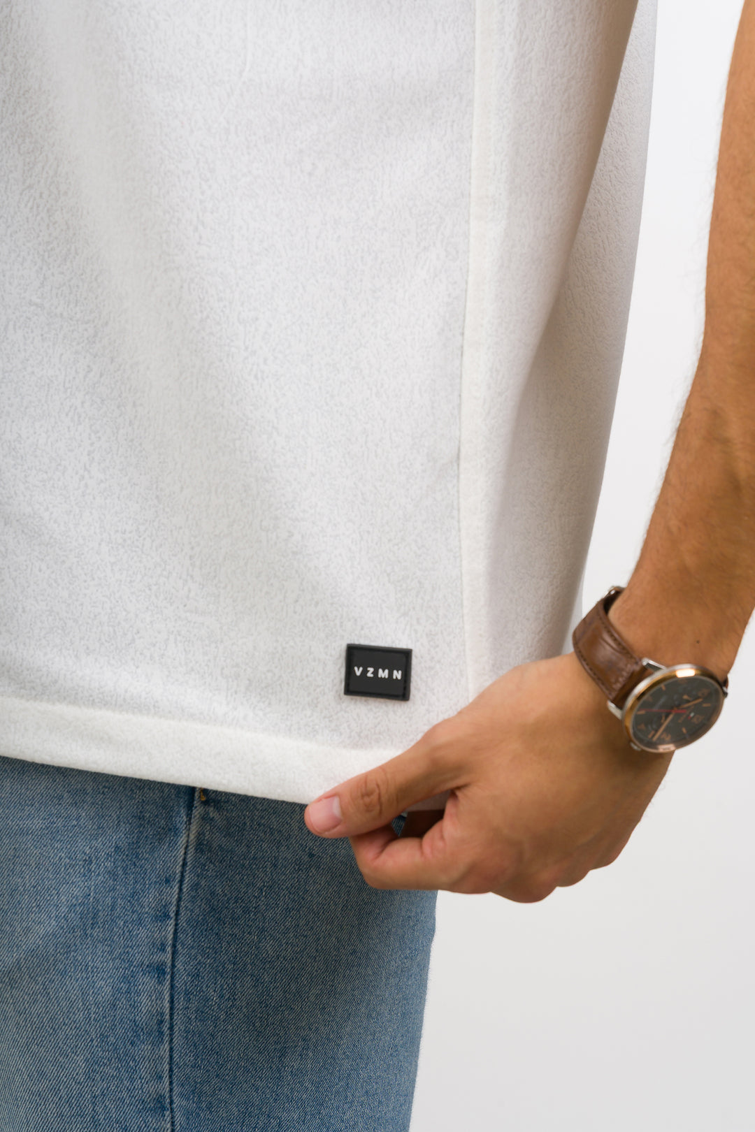 Camisa Text VT Blanco