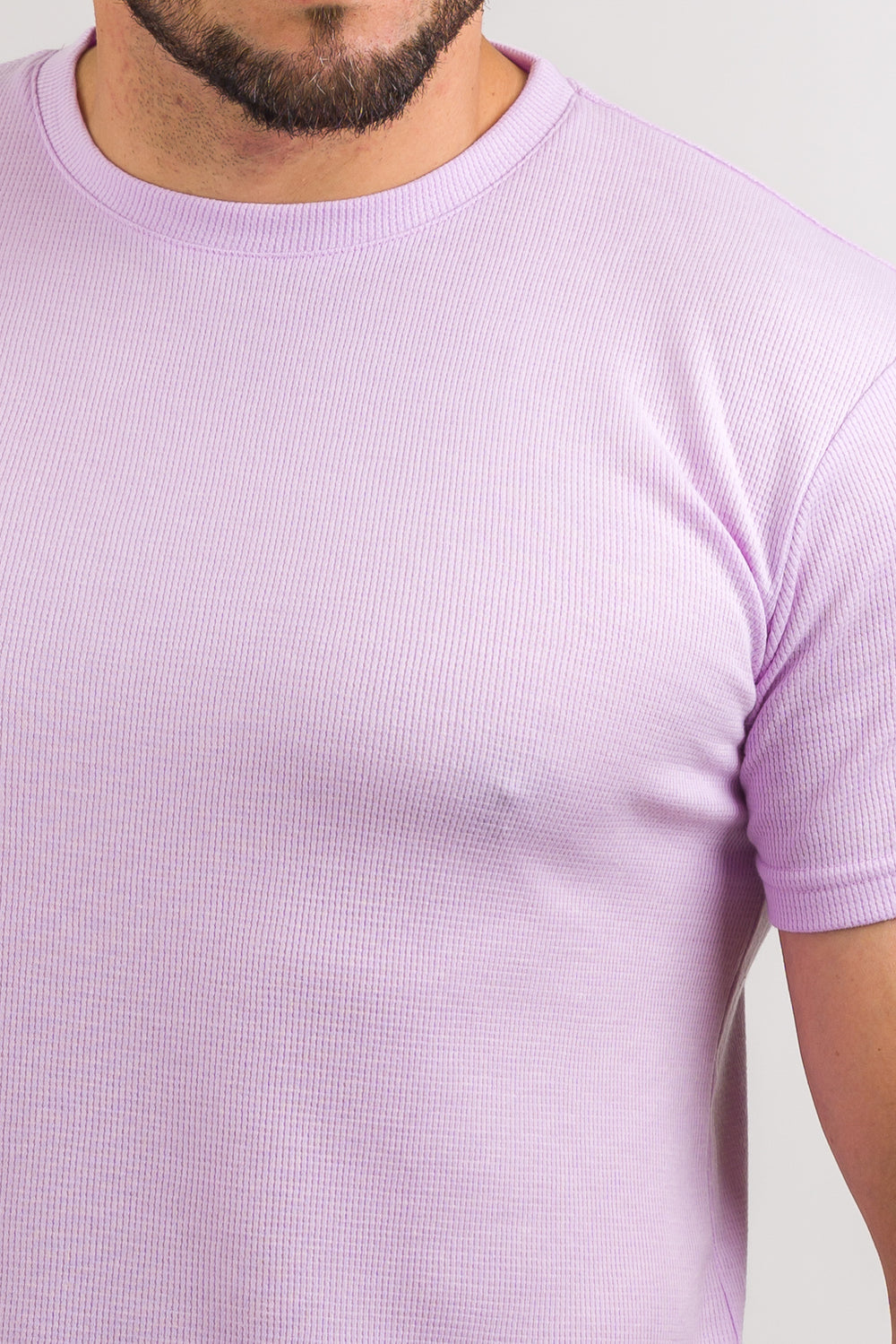 T-Shirt Text M light lila