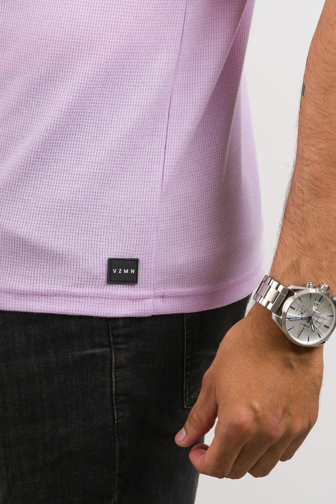 T-Shirt Text M light lila