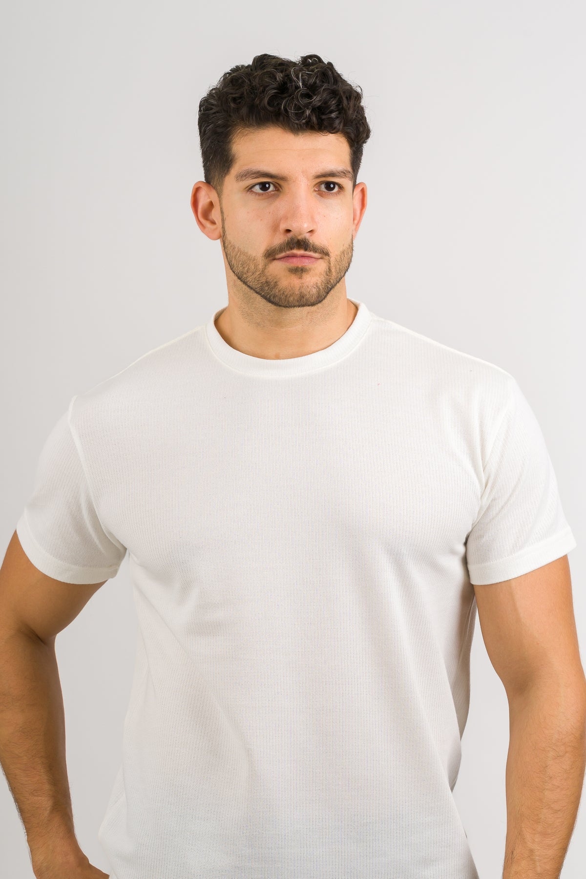 T-Shirt Text NW Blanco H - Voszmen