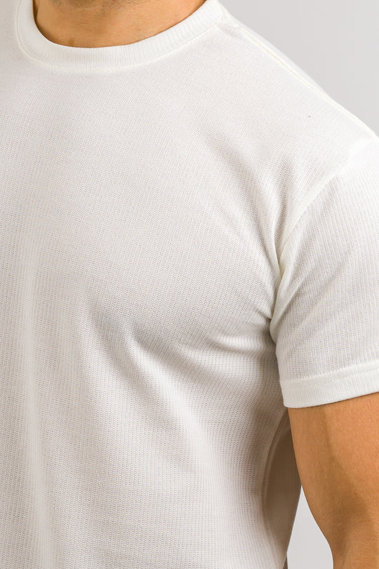T-Shirt Text NW Blanco H