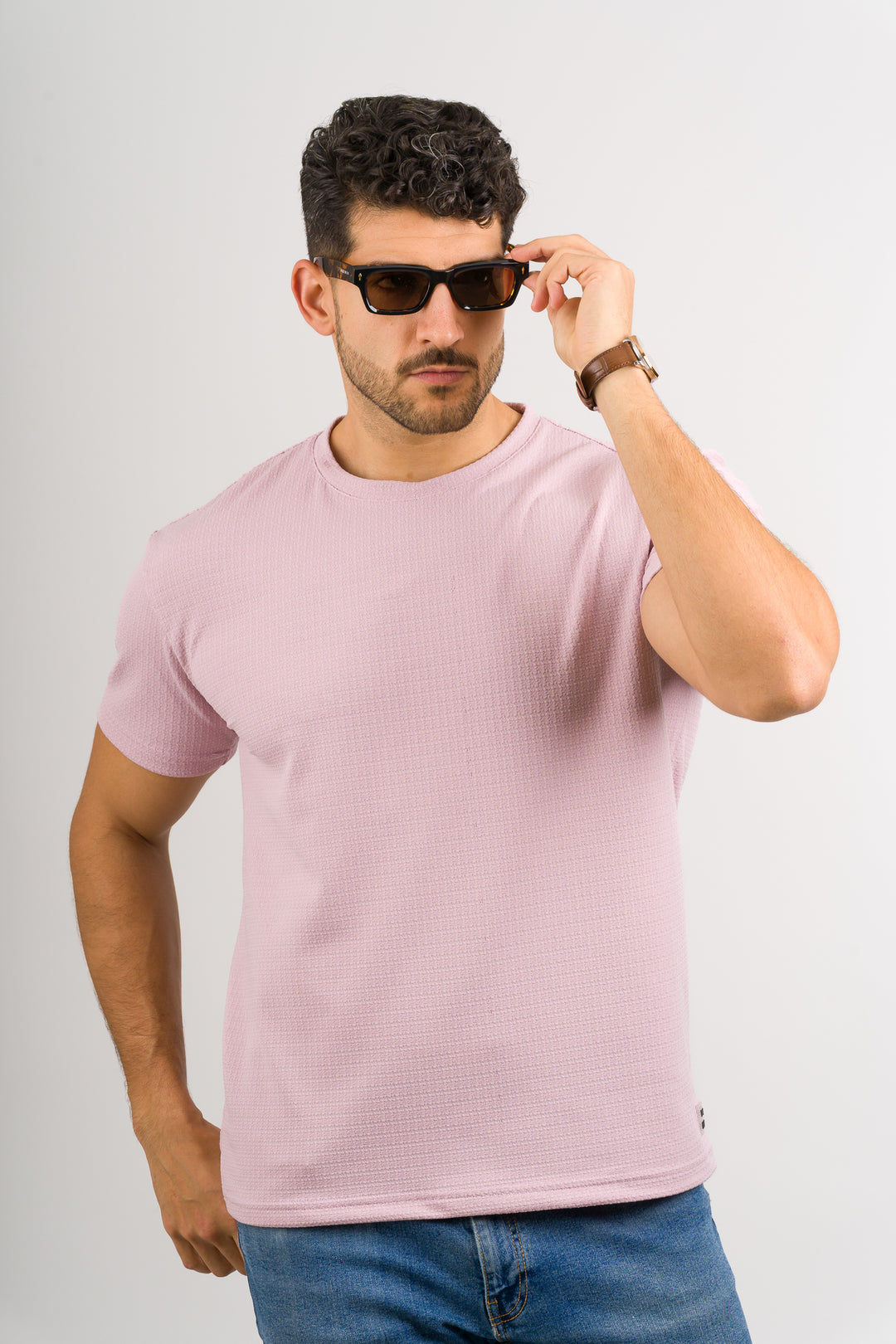 T-Shirt Text CR Palo Rosa