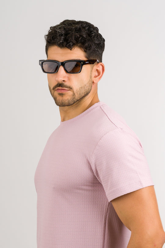 T-Shirt Text CR Palo Rosa