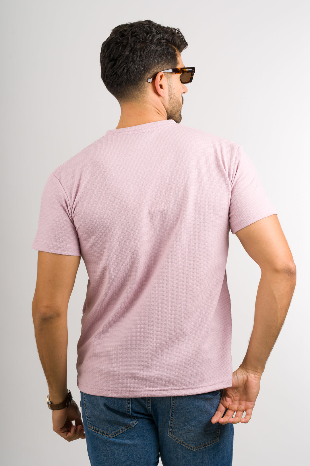 T-Shirt Text CR Palo Rosa