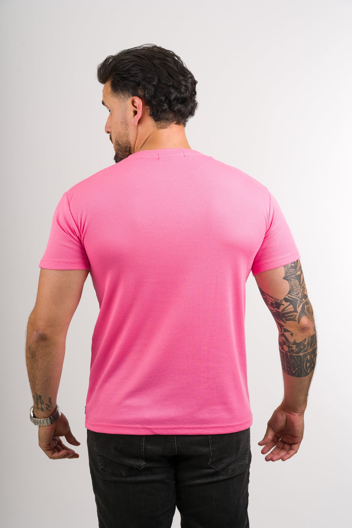 T-Shirt Text M Pink - Voszmen