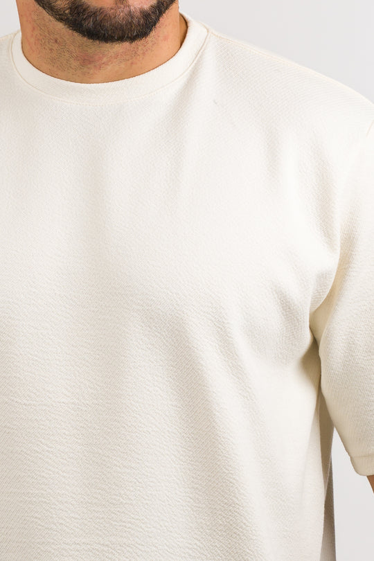T-Shirt Over Text By Crema