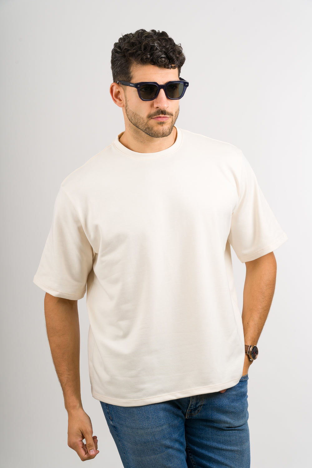 T Shirt Over BT Beige