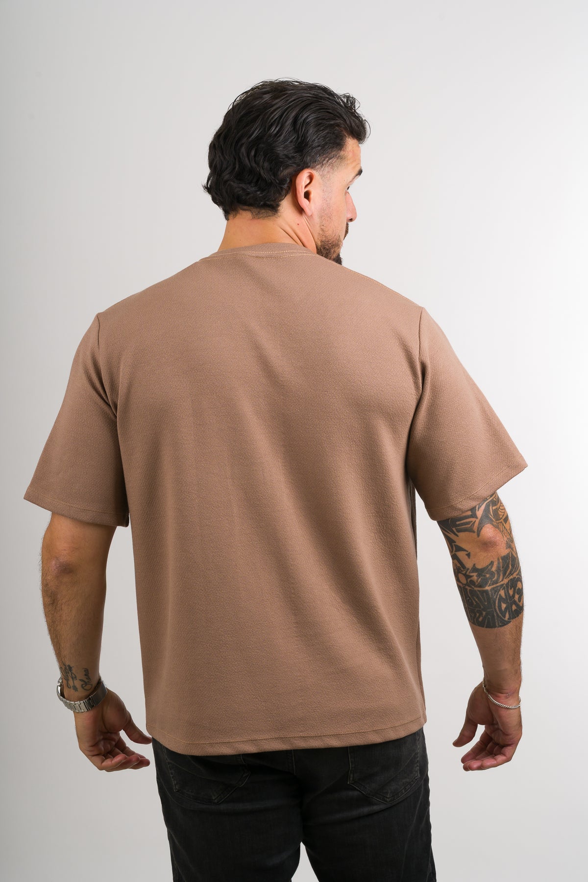 T-Shirt Over Text By Café - Voszmen