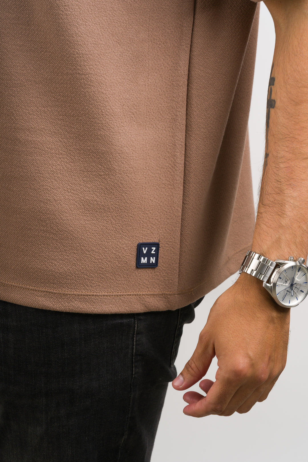 T-Shirt Over Text By Café