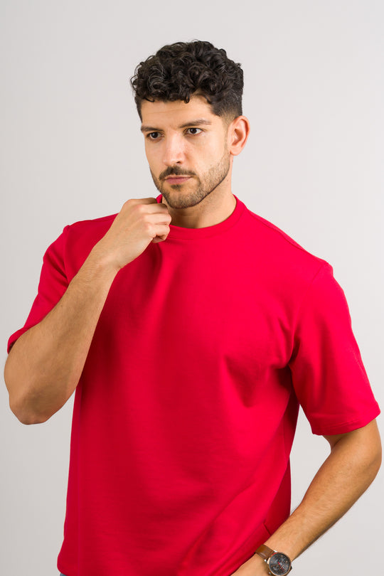 T Shirt Over BT Rojo
