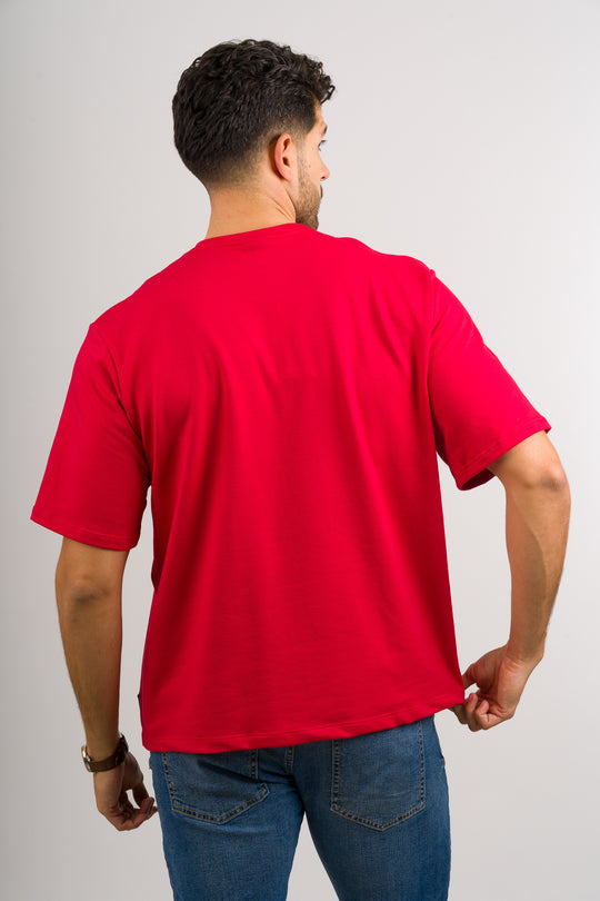 T Shirt Over BT Rojo