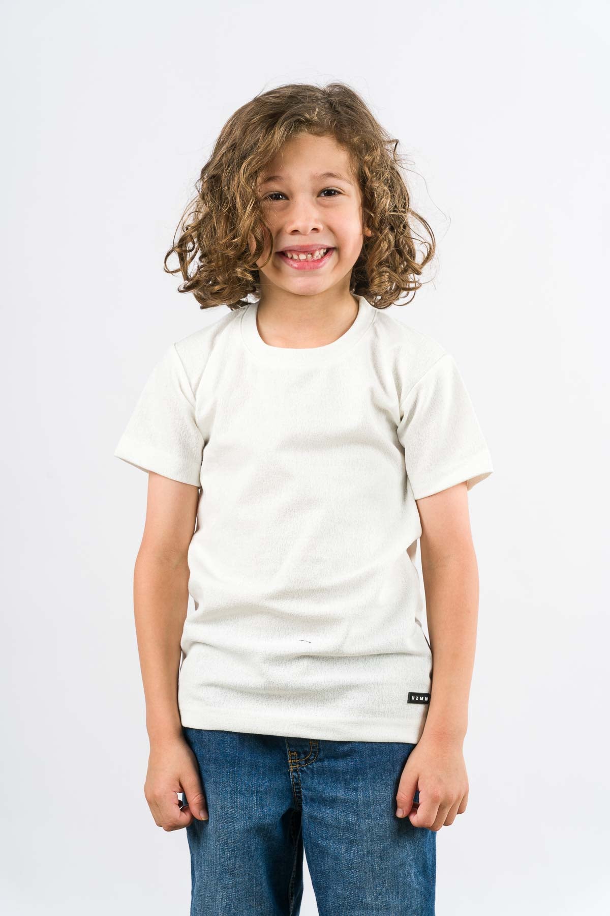 T-Shirt Text Vt Kid Blanca - Voszmen
