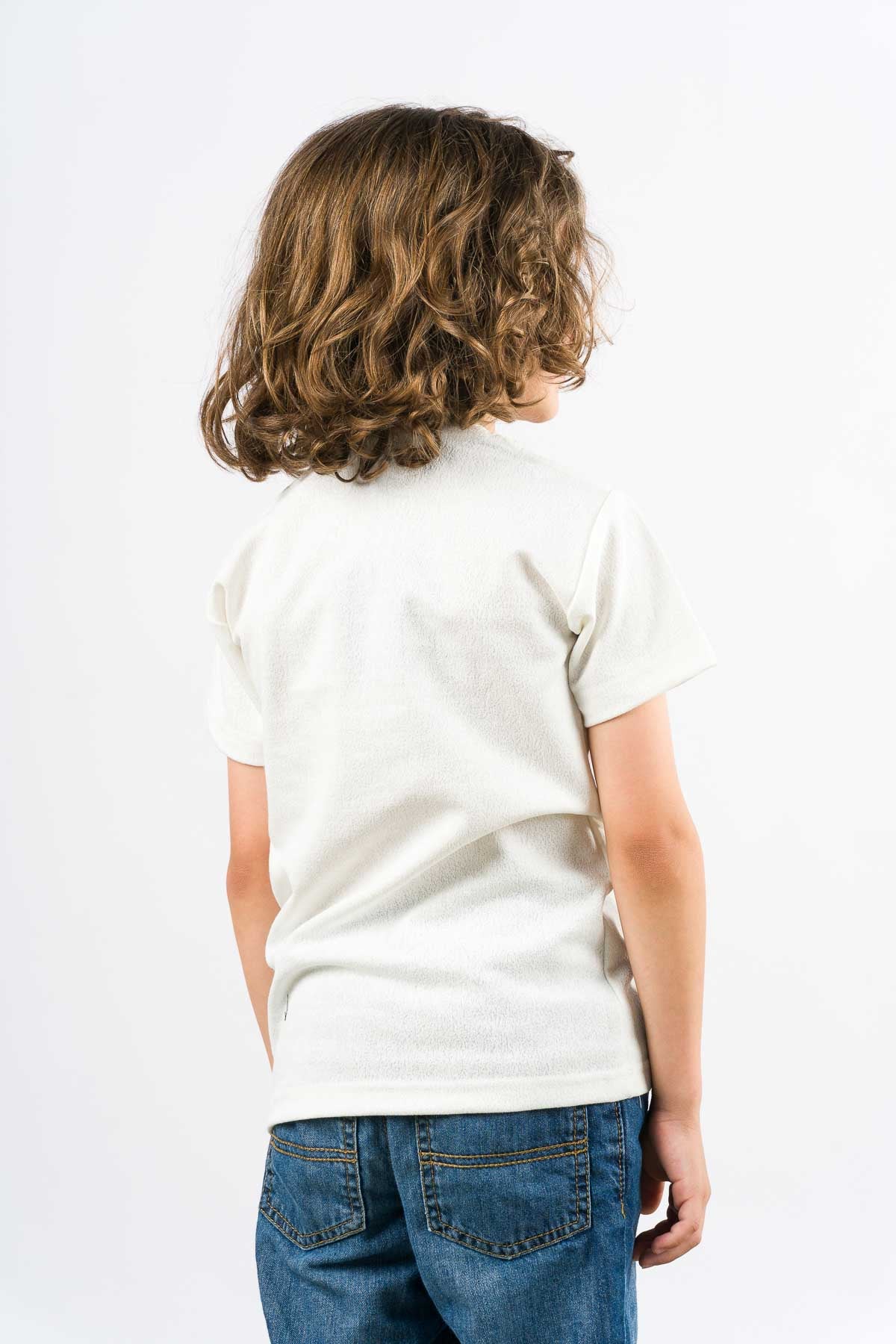 T-Shirt Text Vt Kid Blanca - Voszmen
