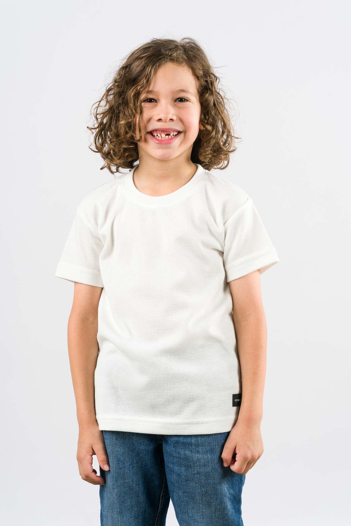 T-Shirt Text M Kid Blanco H - Voszmen