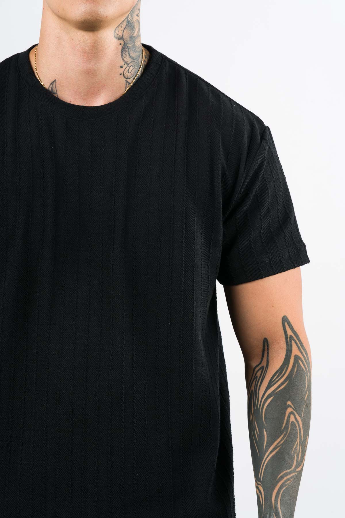 T-Shirt Text KR Negro - Voszmen