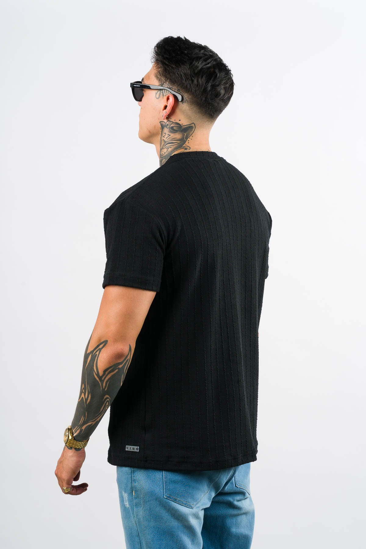 T-Shirt Text KR Negro - Voszmen