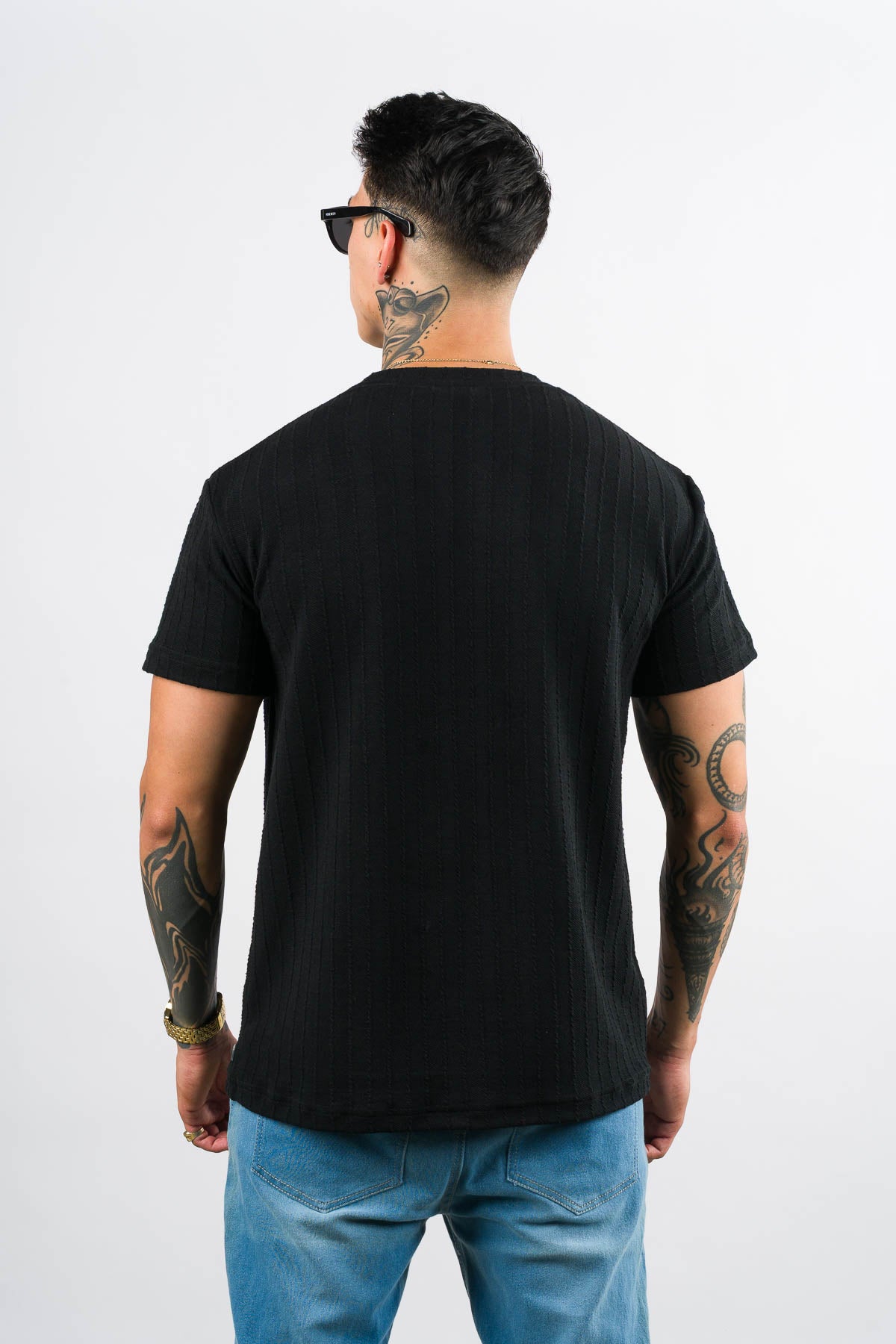 T-Shirt Text KR Negro - Voszmen