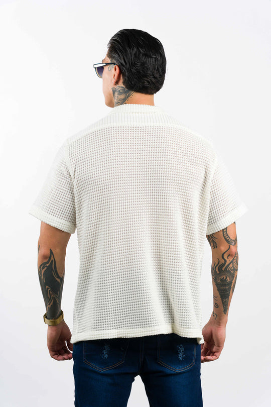 Camisa Text Ma Blanco H