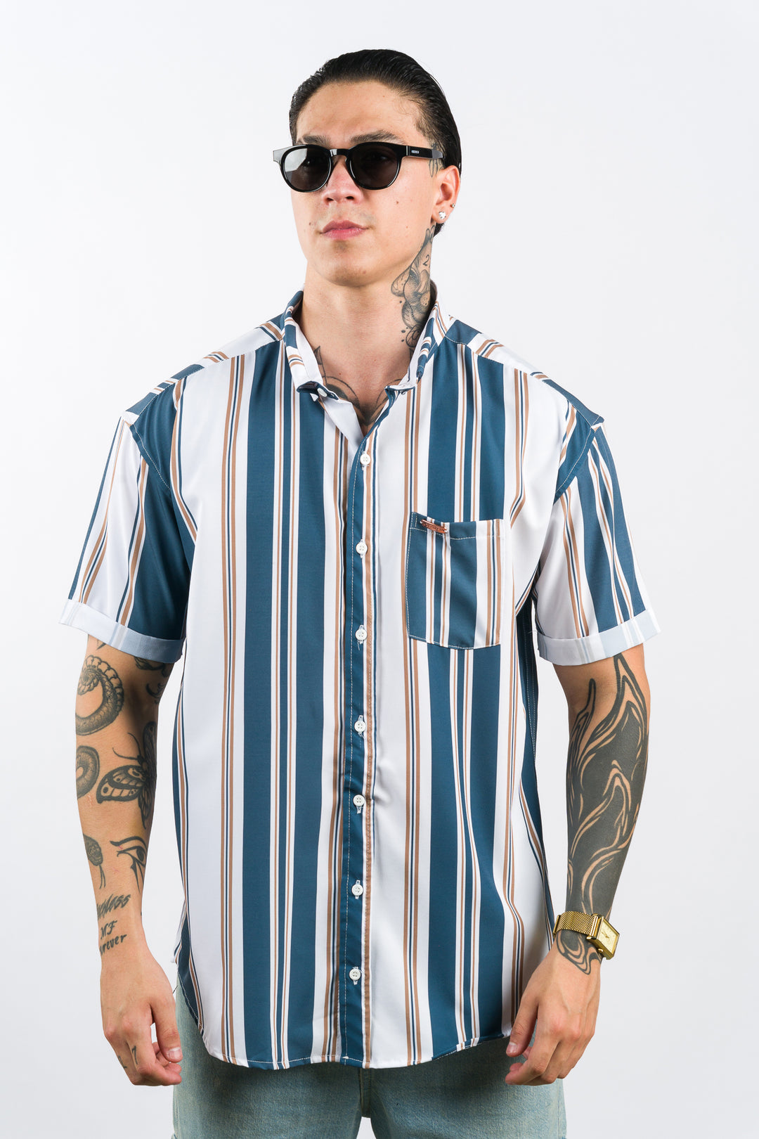 Camisa Button Liner