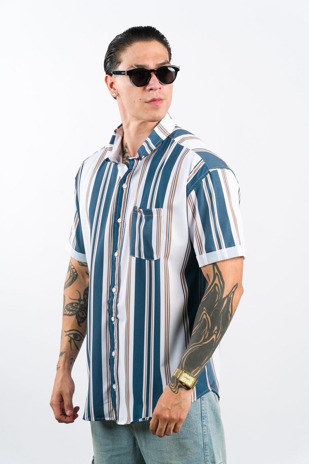 Camisa Button Liner