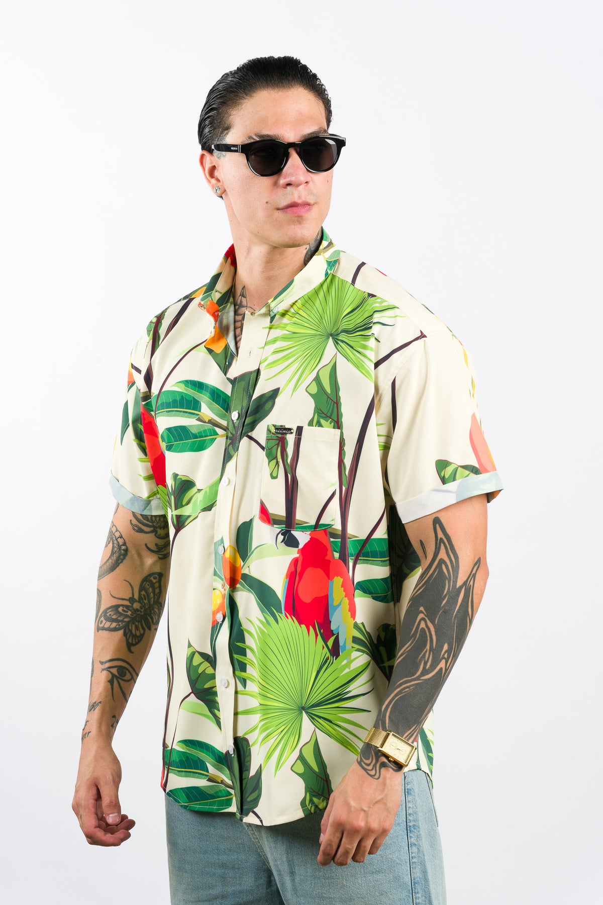 Camisa Button Teapik