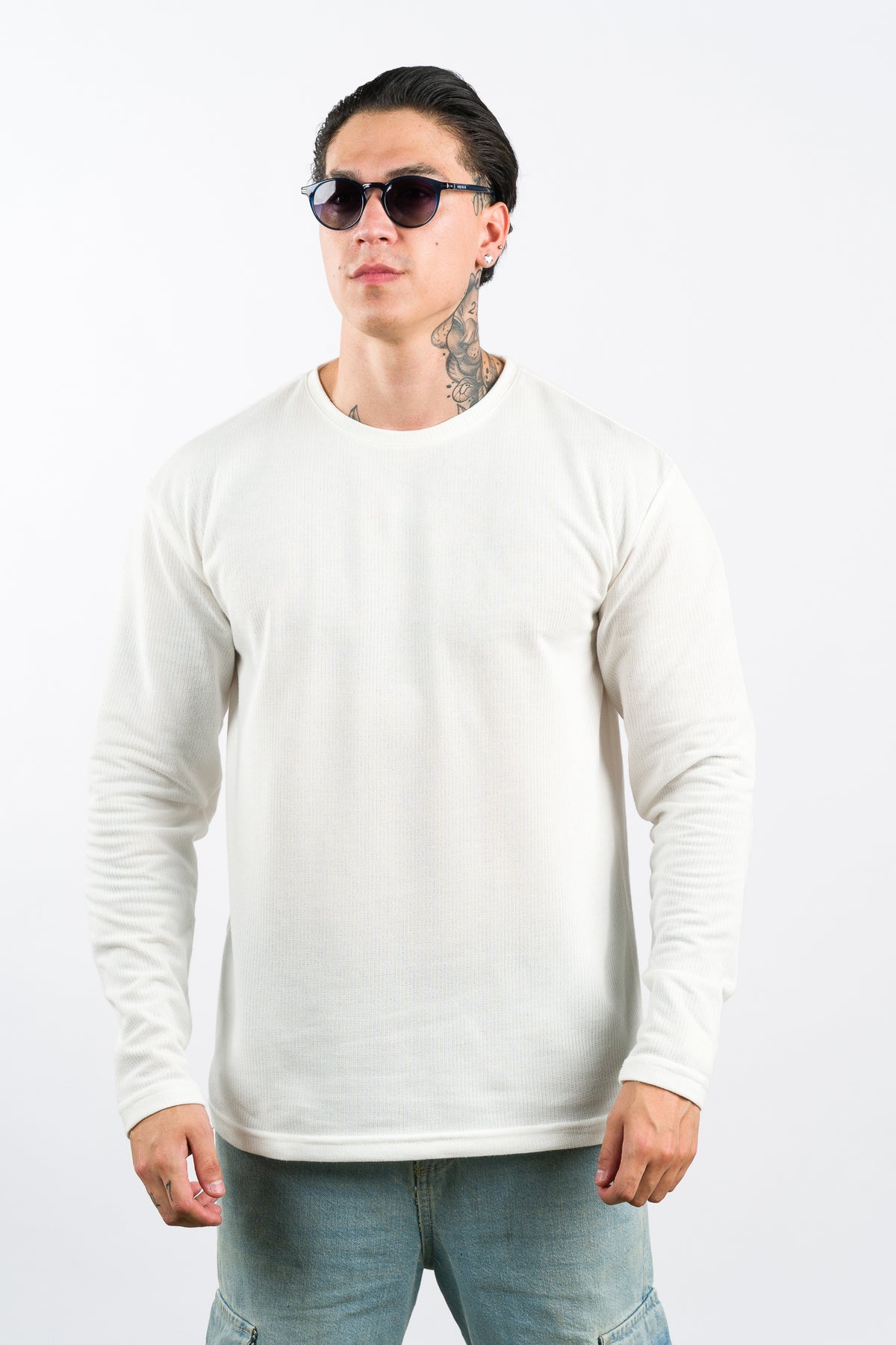 Camiseta ML Text NW Blanco H - Voszmen