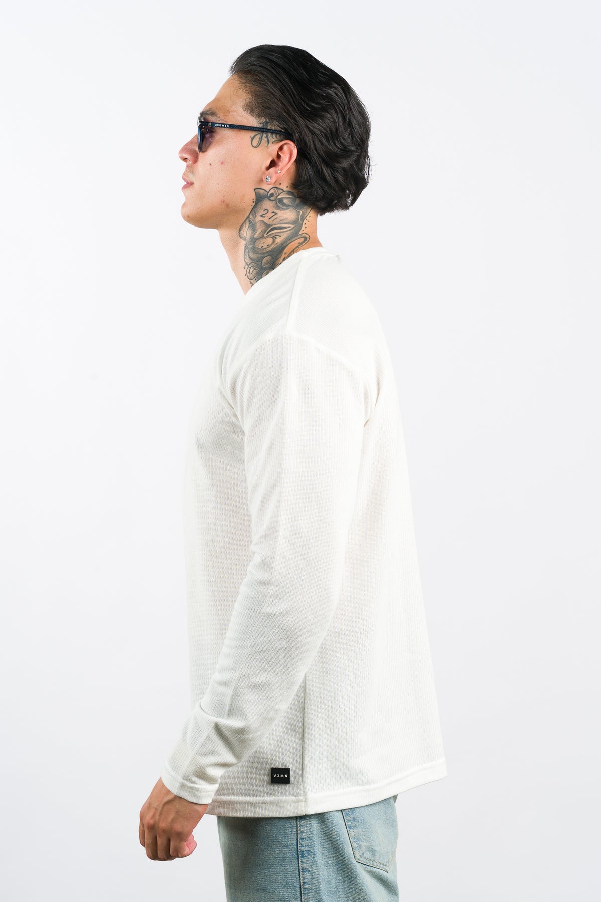 Camiseta ML Text NW Blanco H - Voszmen
