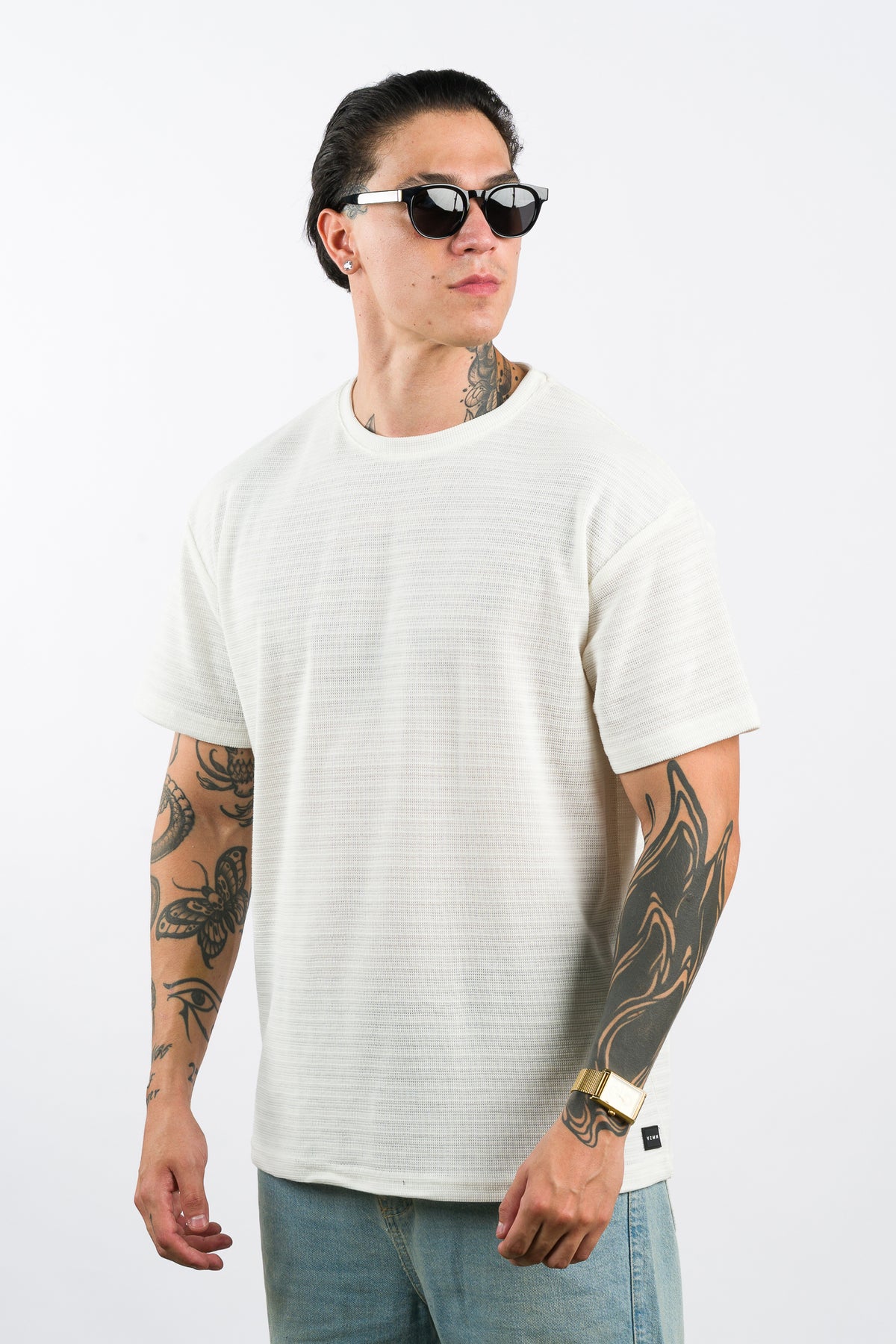 T-Shirt Text N Blanco H