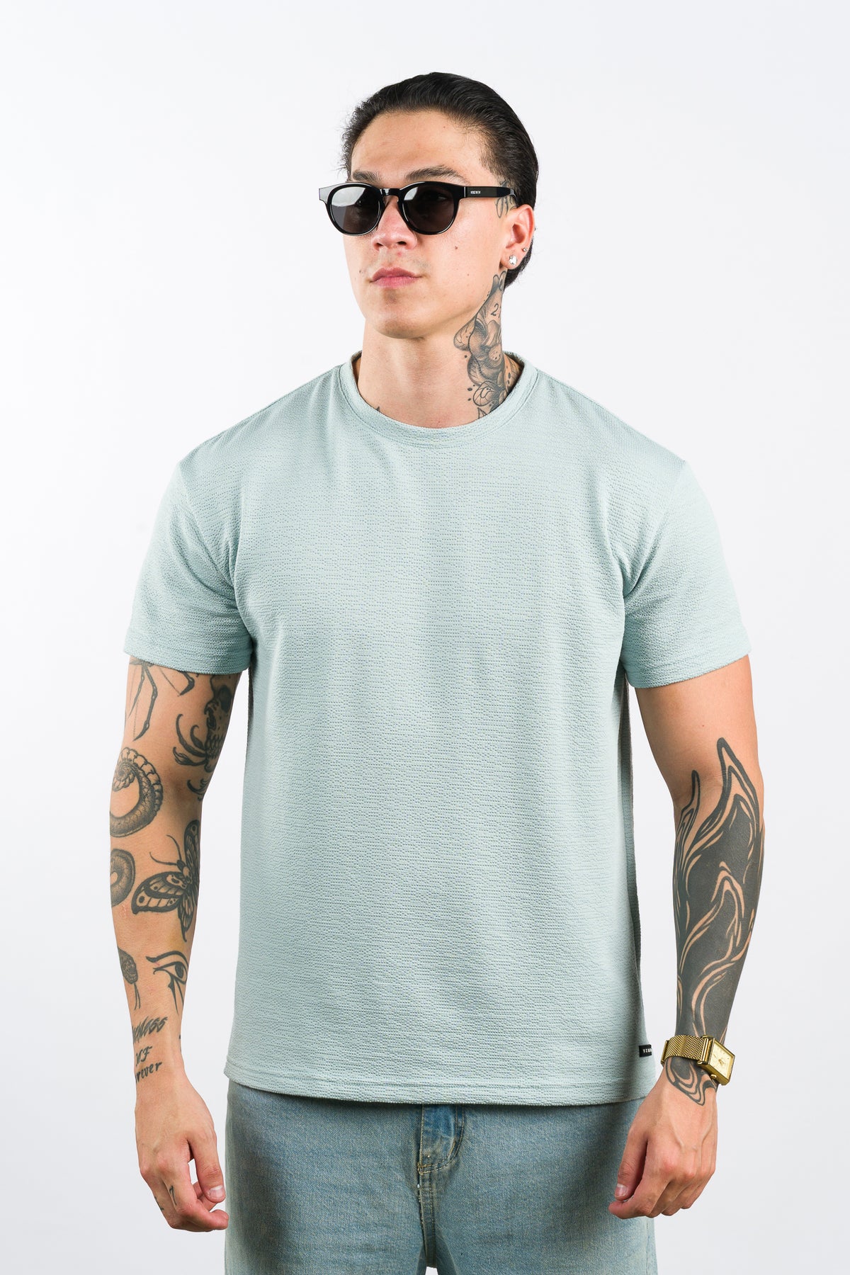 T-Shirt Text Rk Menta - Voszmen
