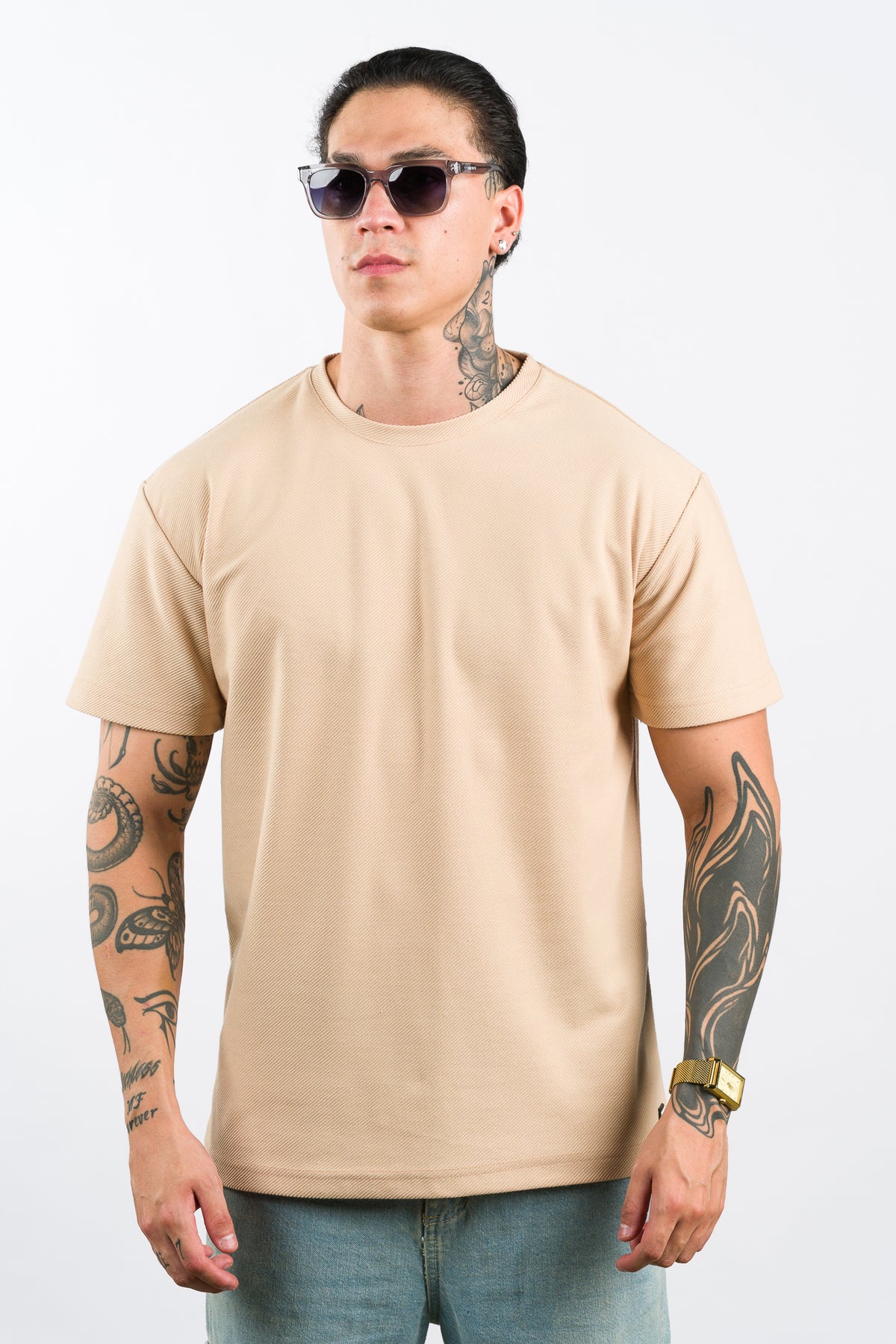 T-Shirt Text FZ Beige - Voszmen