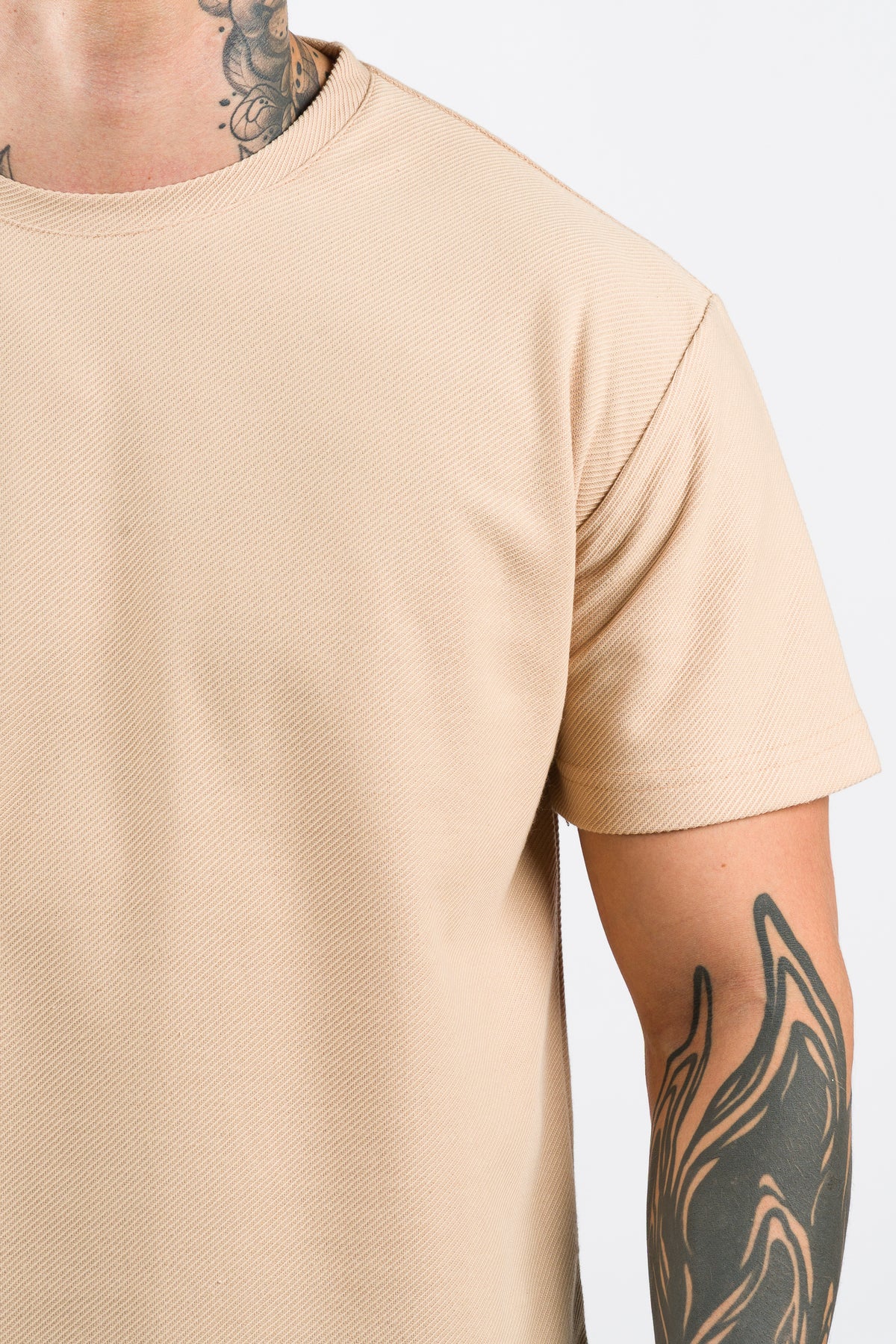 T-Shirt Text FZ Beige