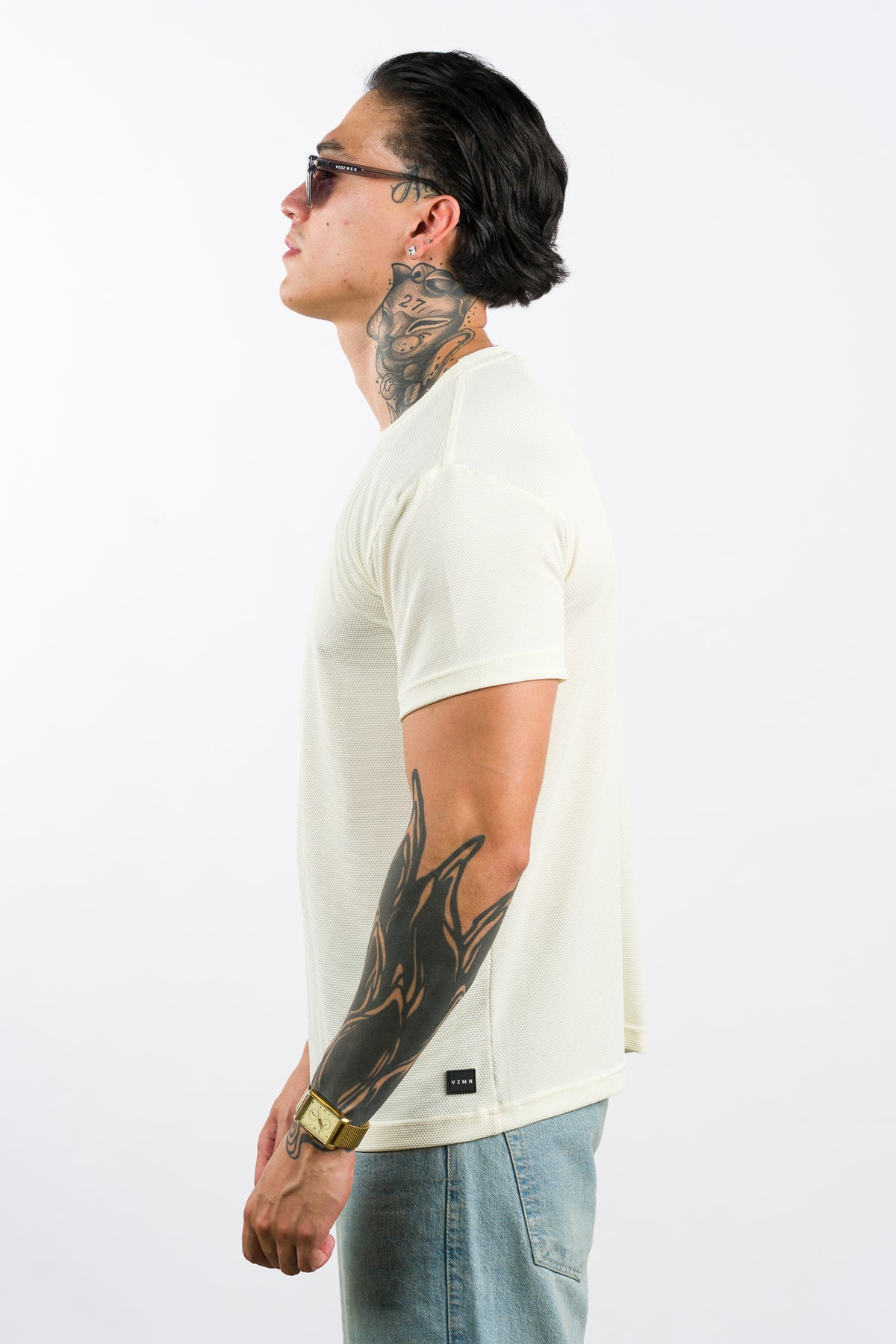 T-Shirt Text LM Crema - Voszmen