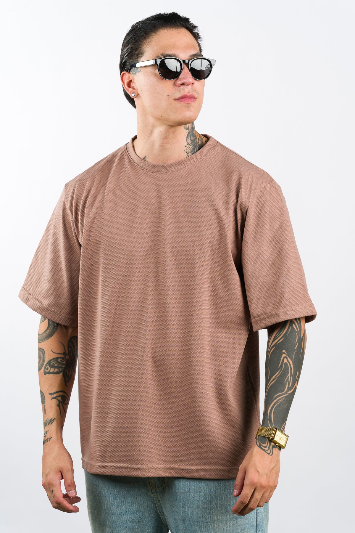 T-Shirt Over Text D cafe