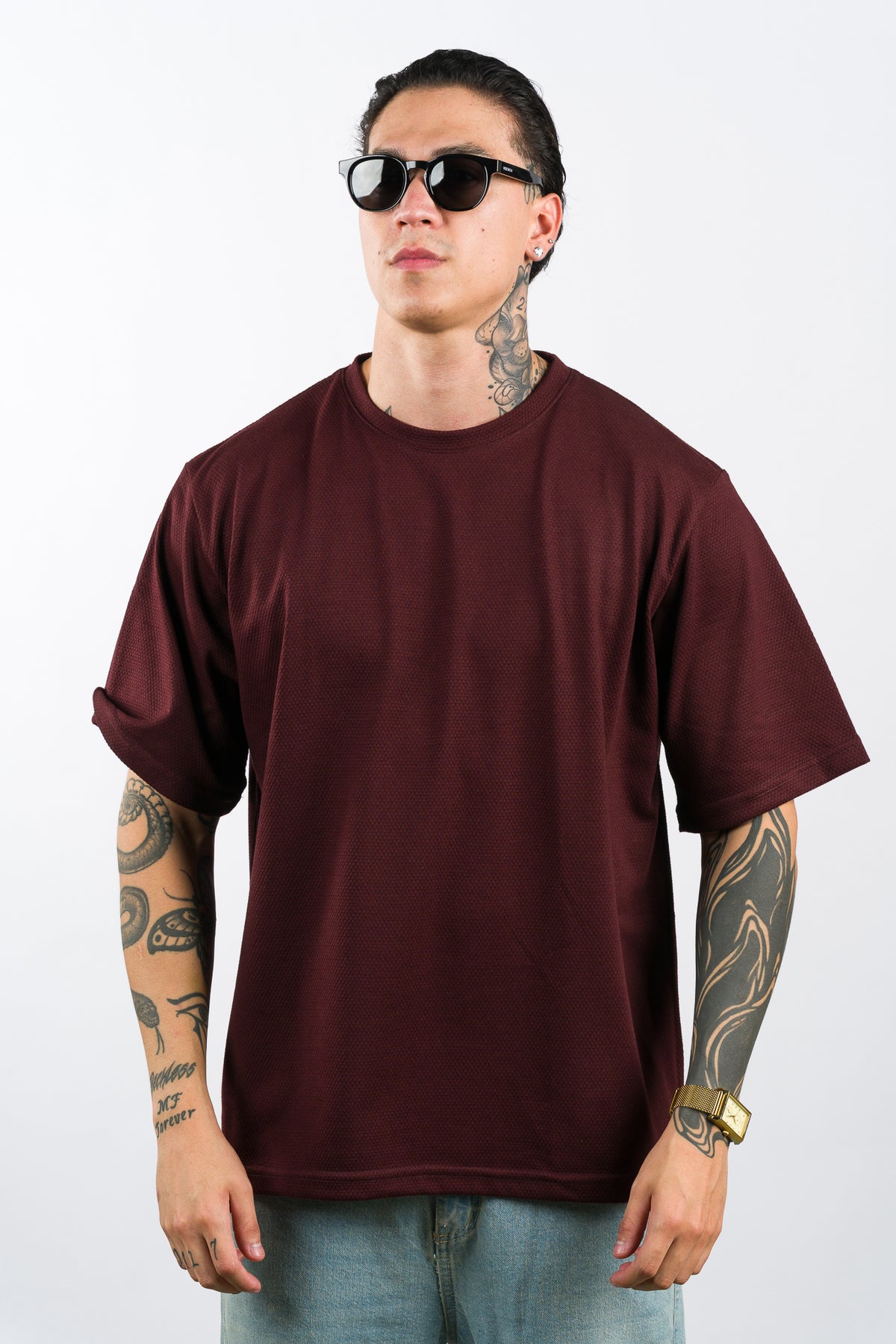 T-Shirt Over Text D vino - Voszmen
