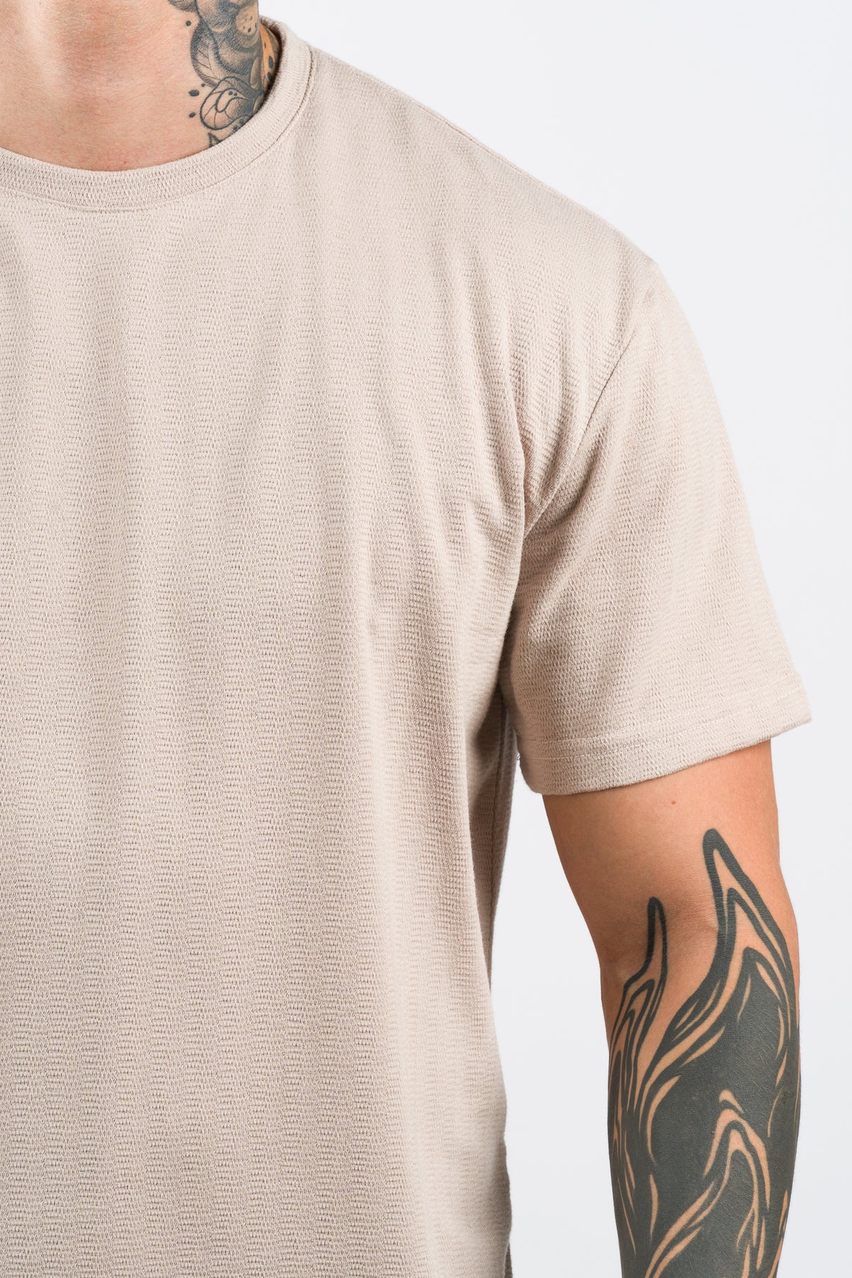 T-Shirt Text DH Beige