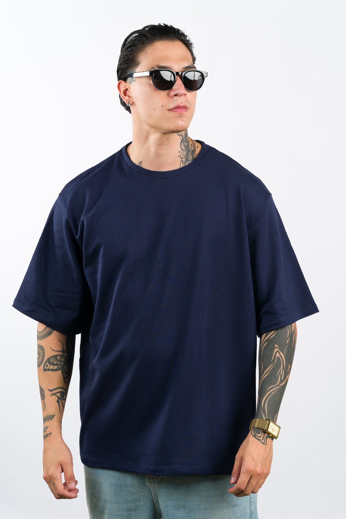 T Shirt Over BT Azul Navy