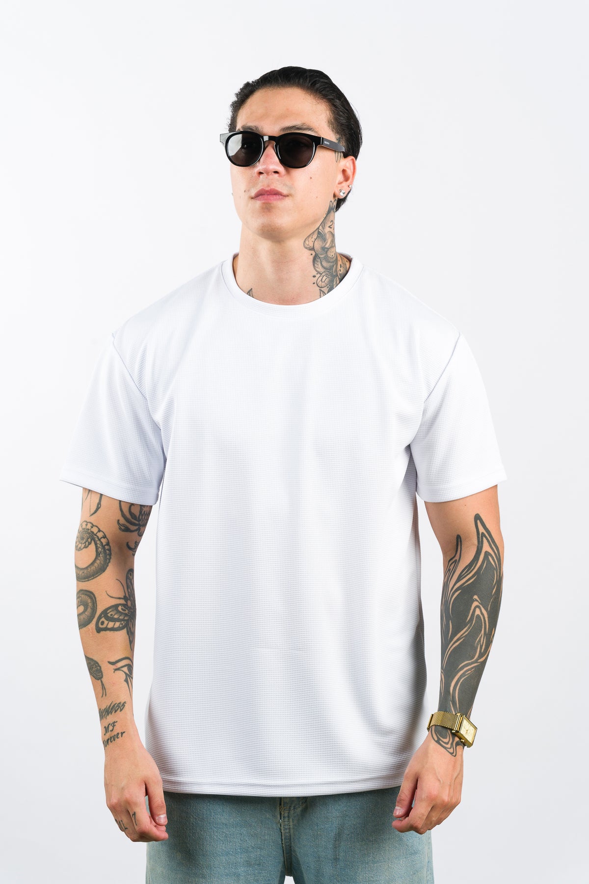 T-Shirt Text O Blanca - Voszmen