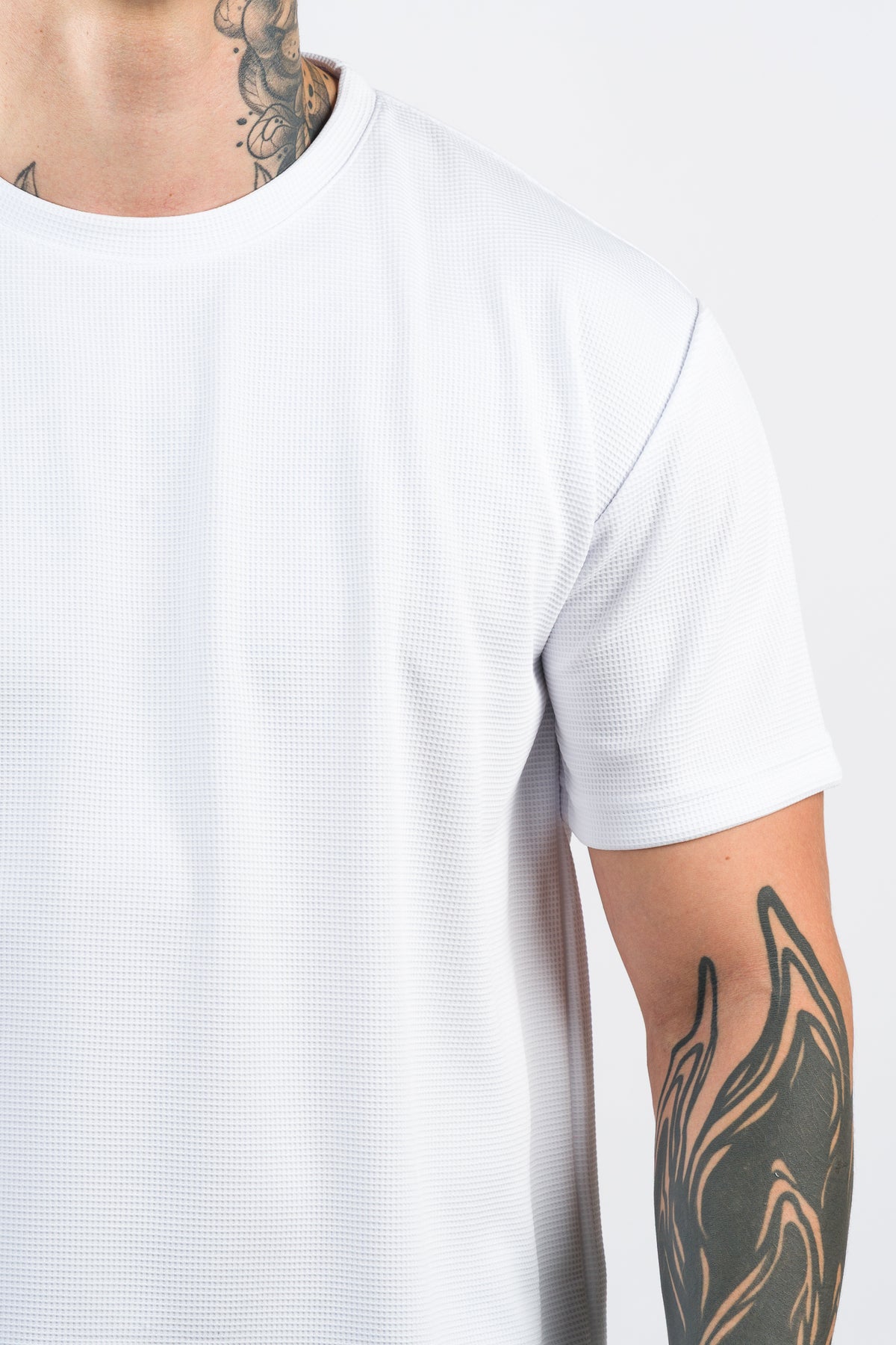 T-Shirt Text O Blanca