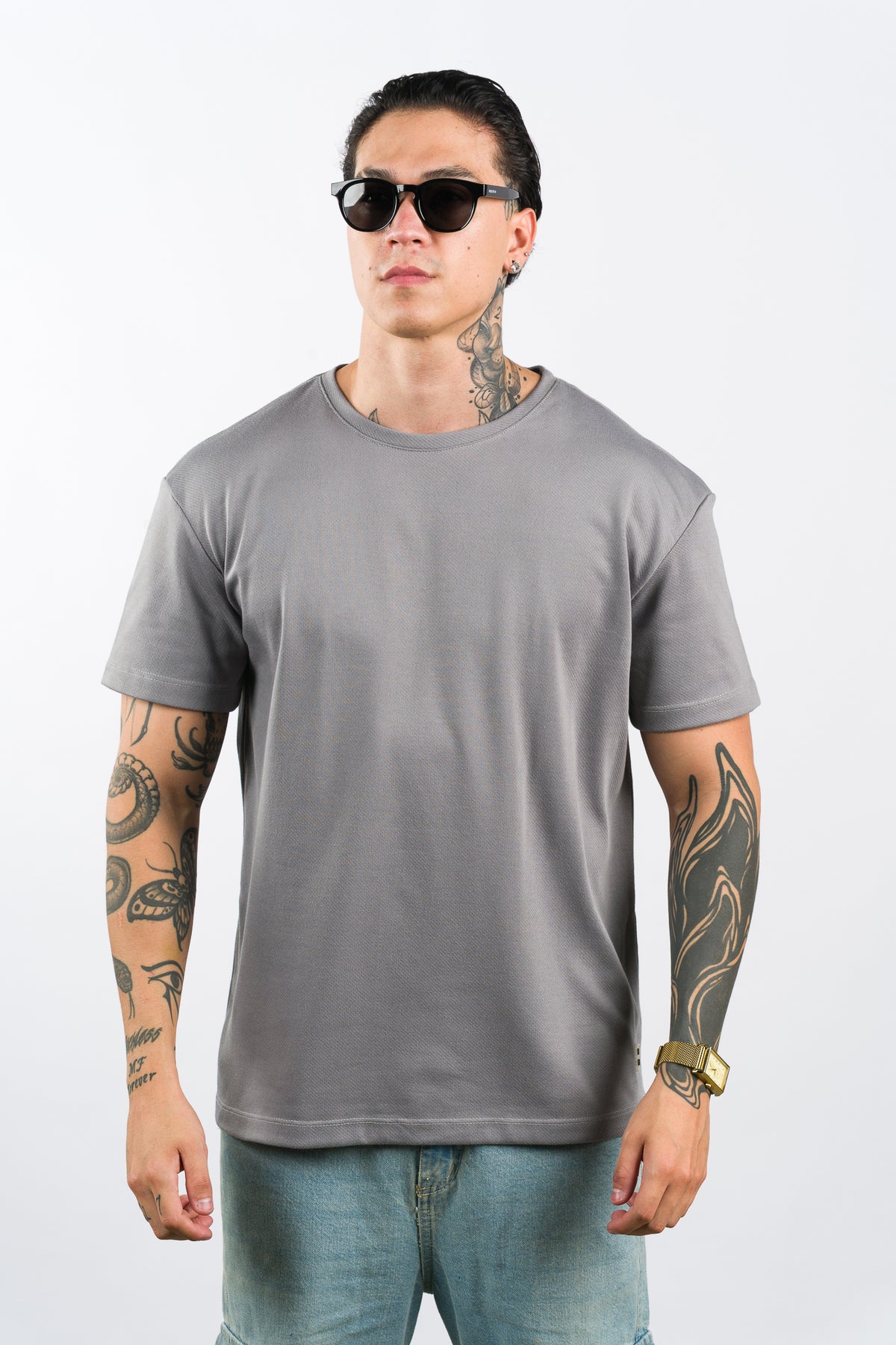 T-Shirt Text FZ Gris - Voszmen