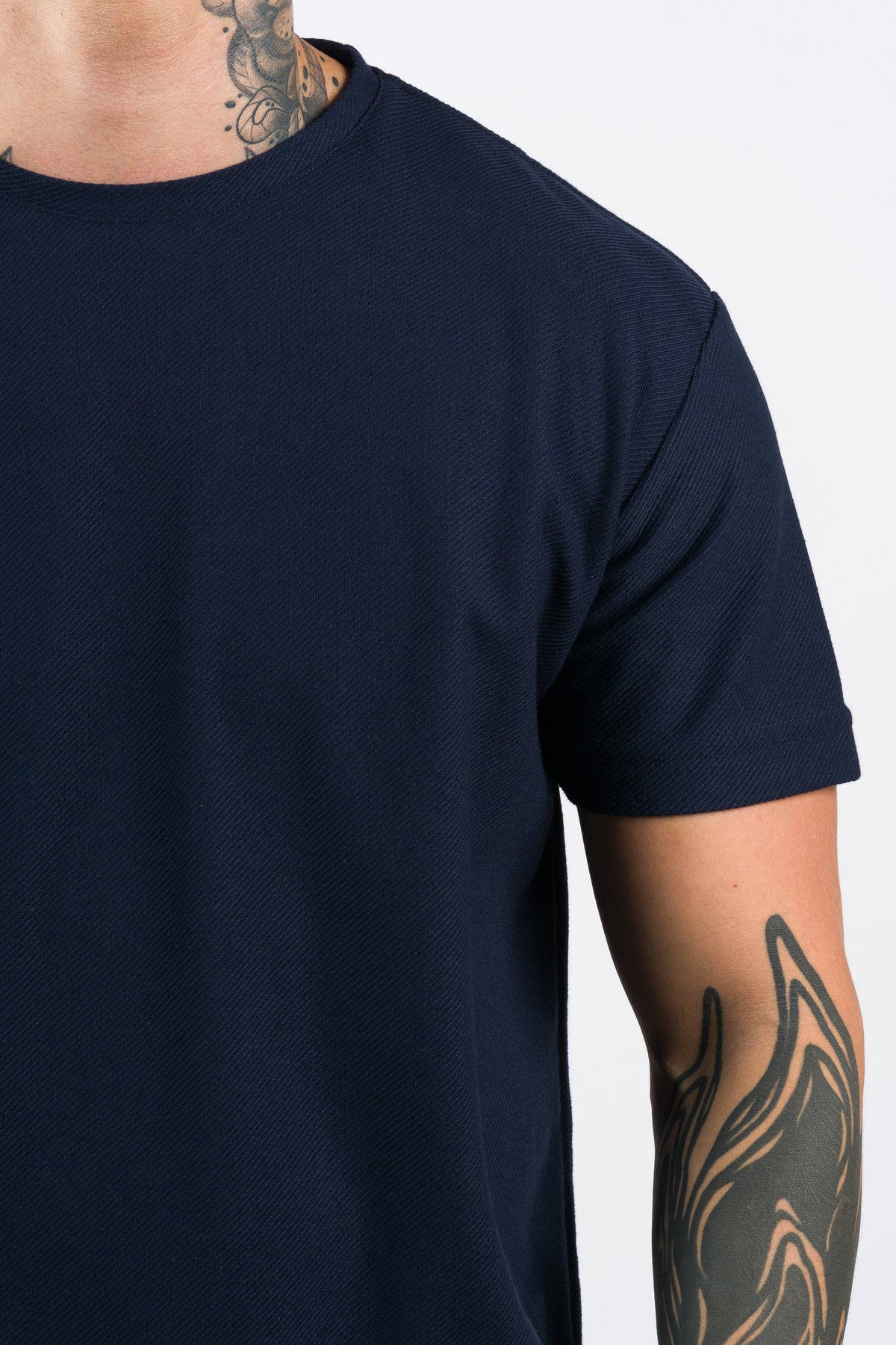 T-Shirt Text FZ Azul Navy