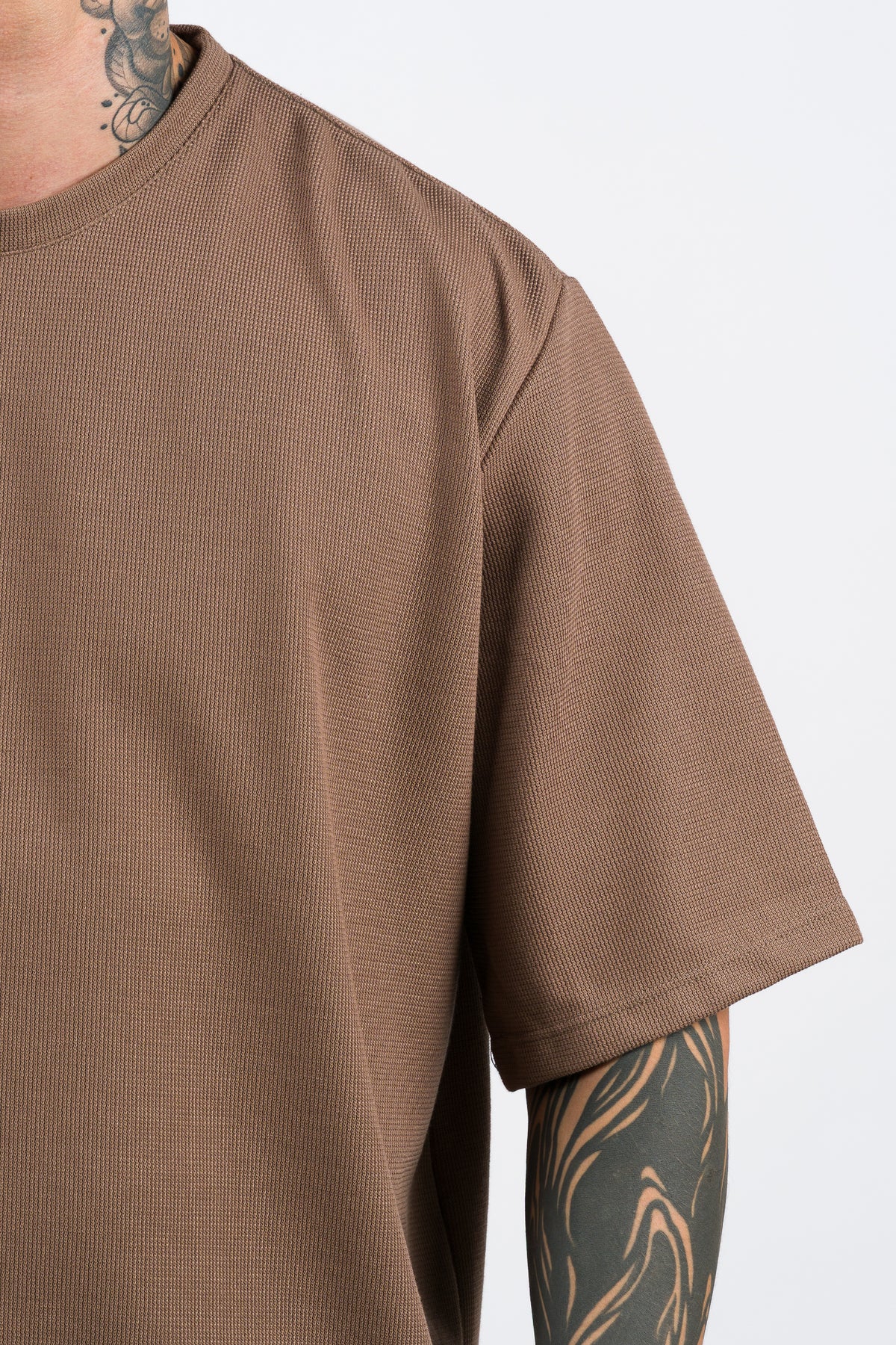T-Shirt Over Text F Cafe