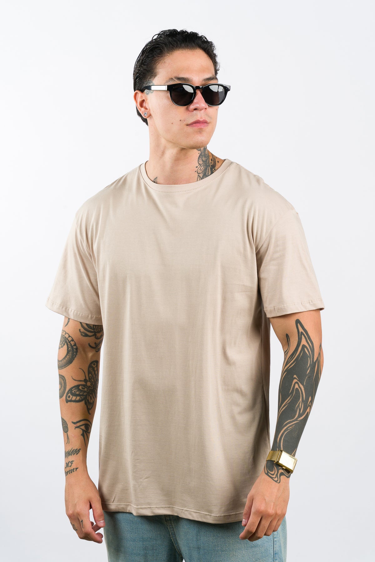 T Shirt Basic Beige - Voszmen