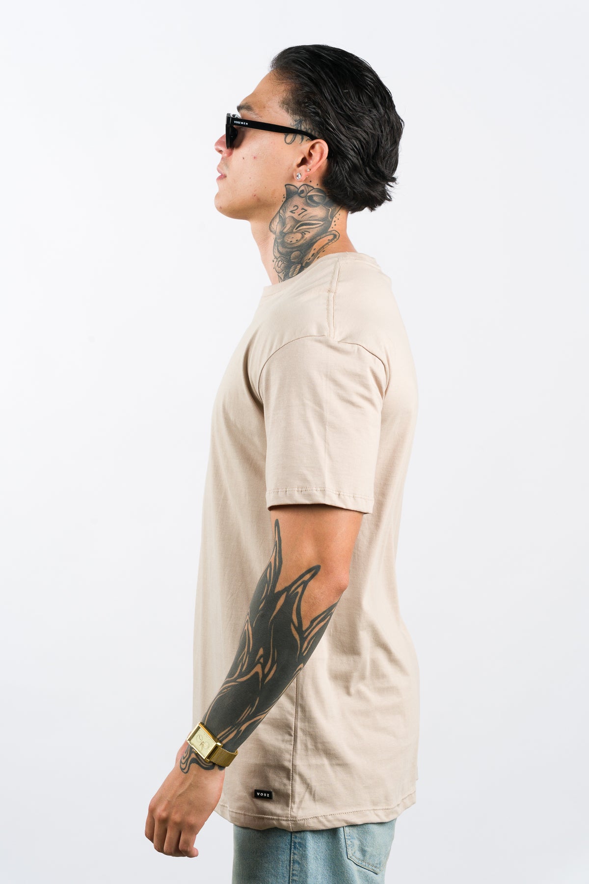T Shirt Basic Beige - Voszmen