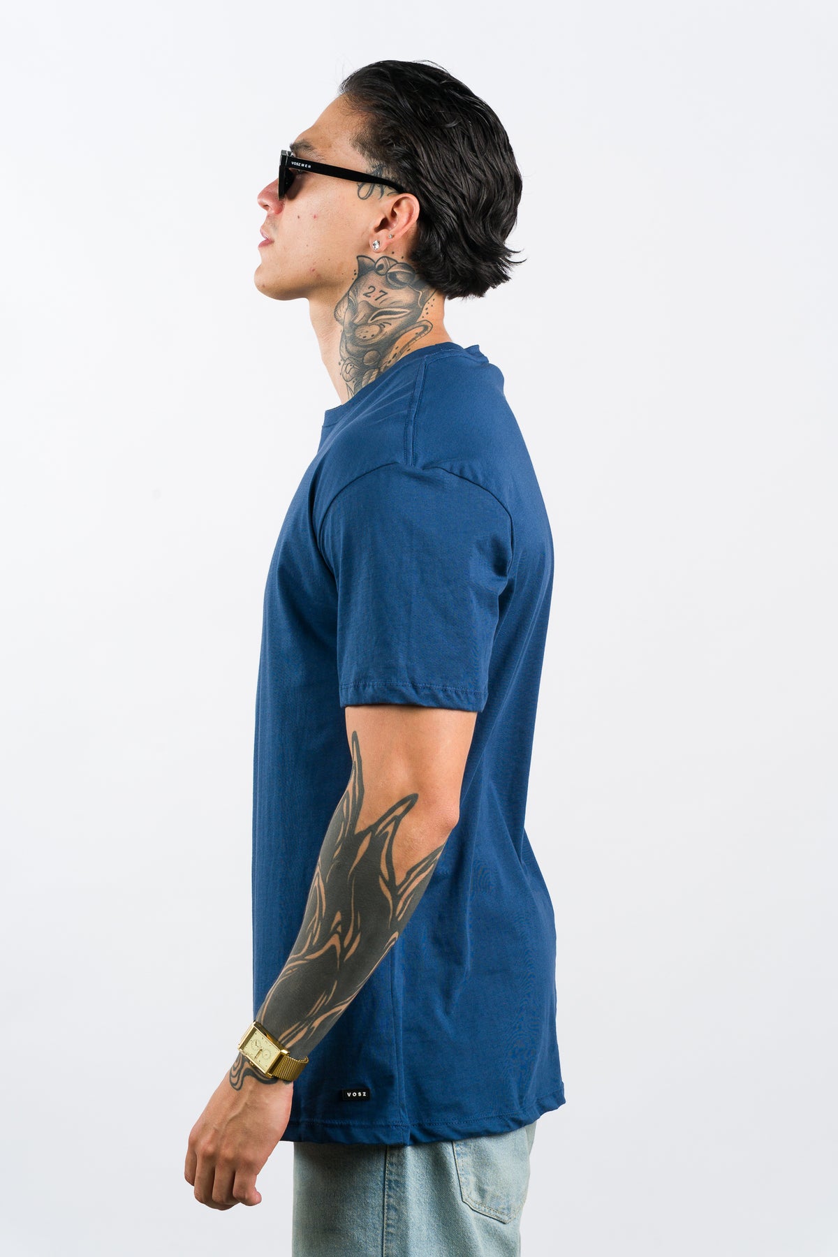 T Shirt Basic Azul - Voszmen